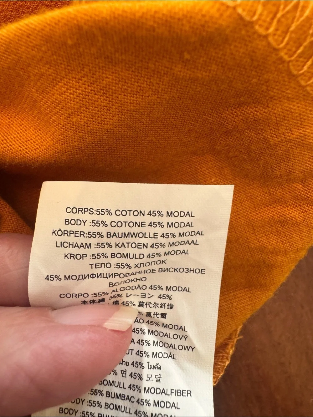 Michael Kors Orange Sleeveless Ruffle Hem Tank